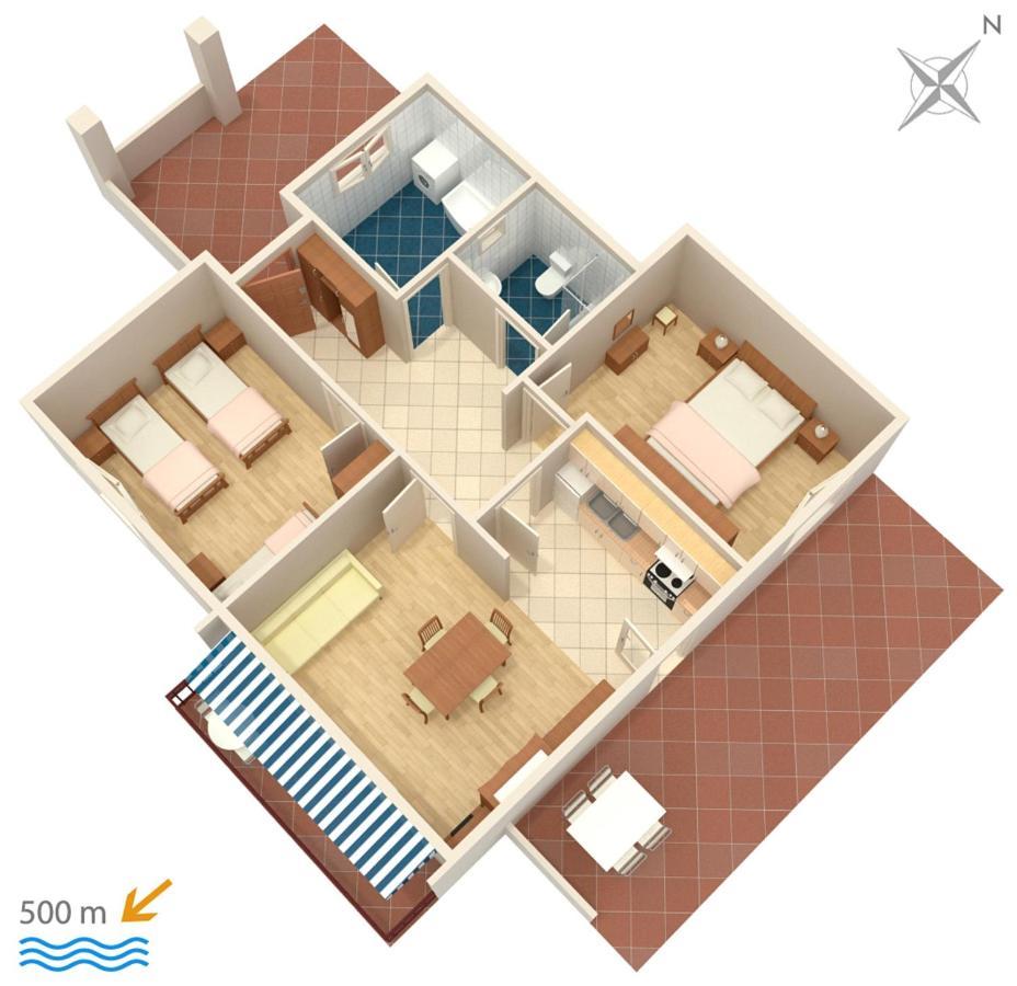 Apartment Rabac 2340A מראה חיצוני תמונה